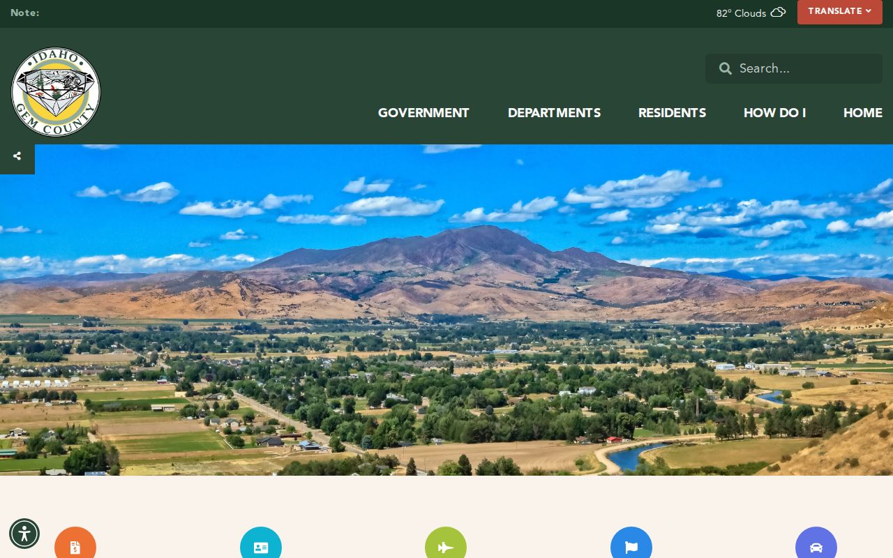 Gem County criminal history county government directory